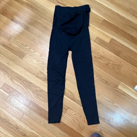 Blanqi Maternity Navy Blue Leggings- Size L - Picture 2 of 4